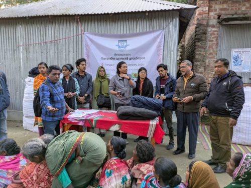 শীতার্তদের পাশে ভিকারুননিসা অ‍্যালামনাই অ‍্যাসোসিয়েশন ২০২৬ 8
